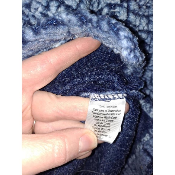 Boxercraft Blue Sherpa Style 1/4 Zip Penn State Size Medium - Picture 5 of 6